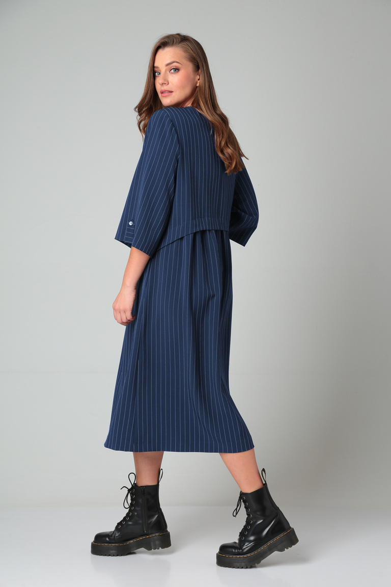 Платье 5295 синий