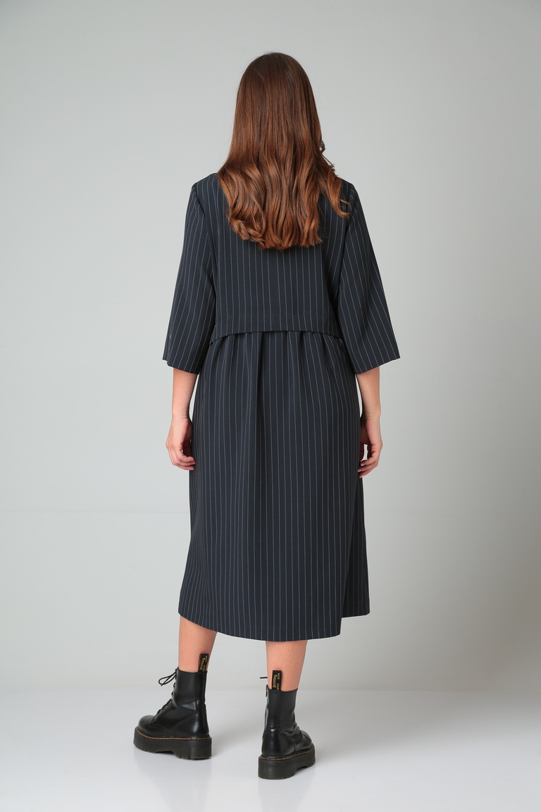 Платье 5295 темно-синий