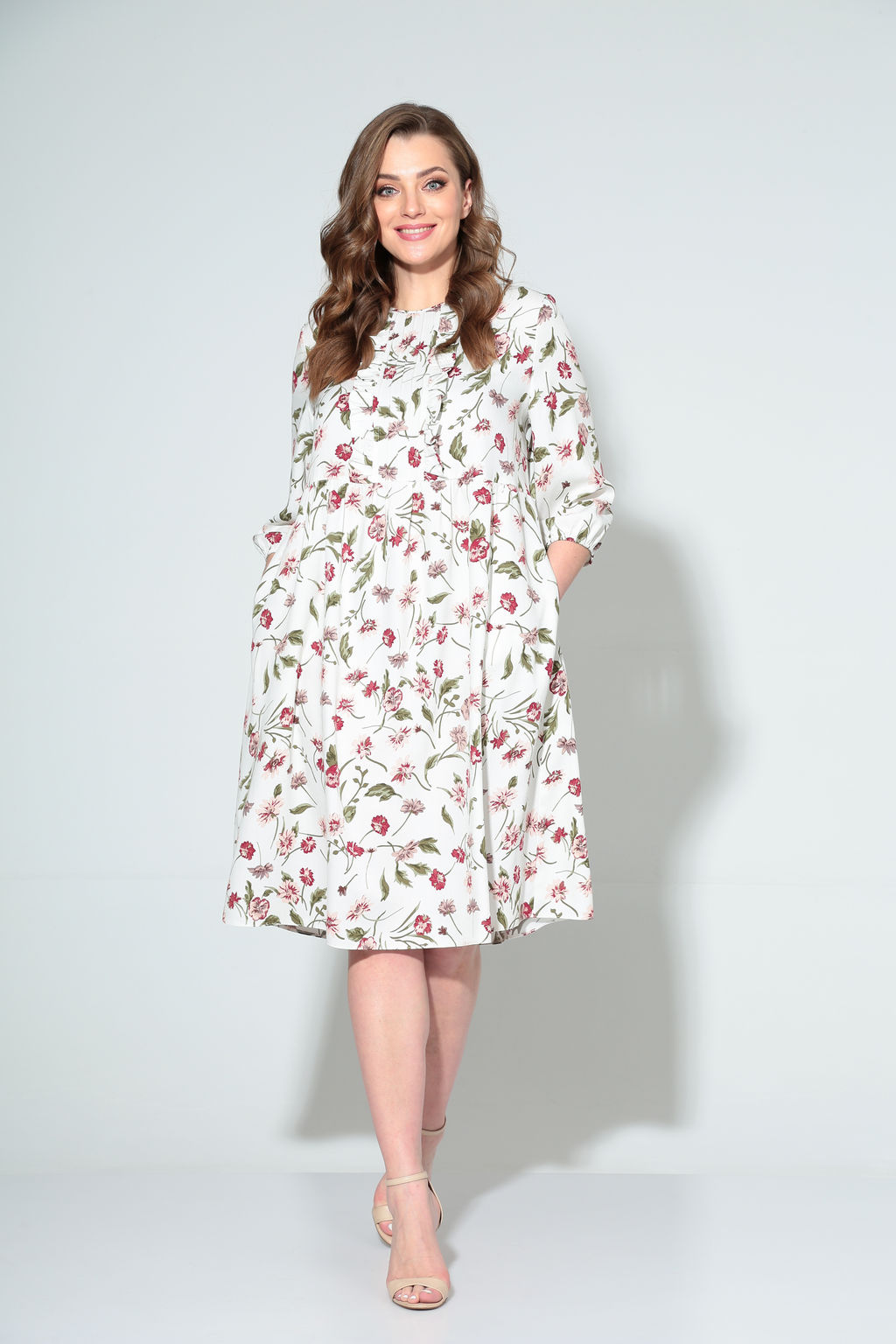 Платье 4028 белый