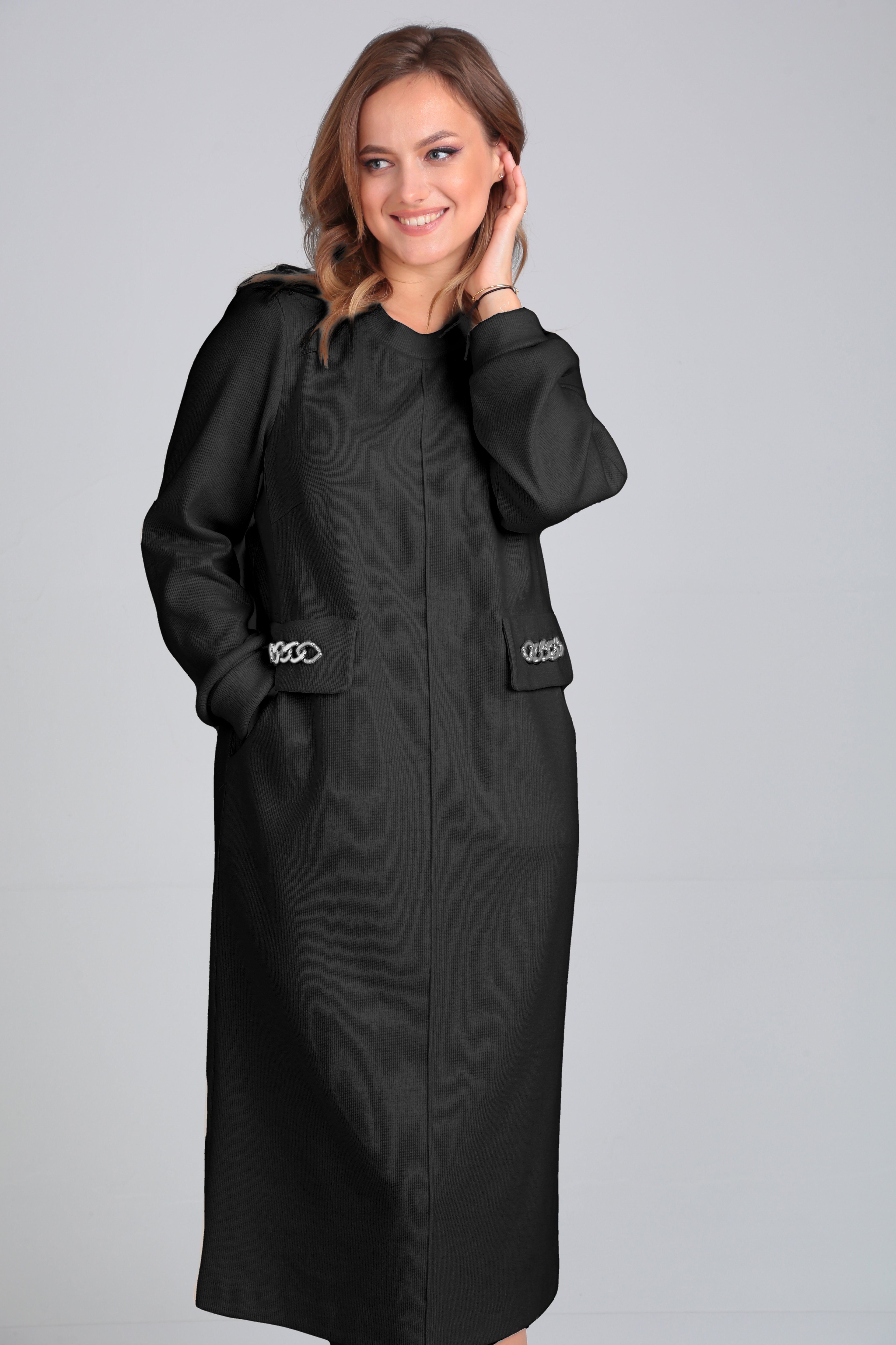 Платье 4068 черный