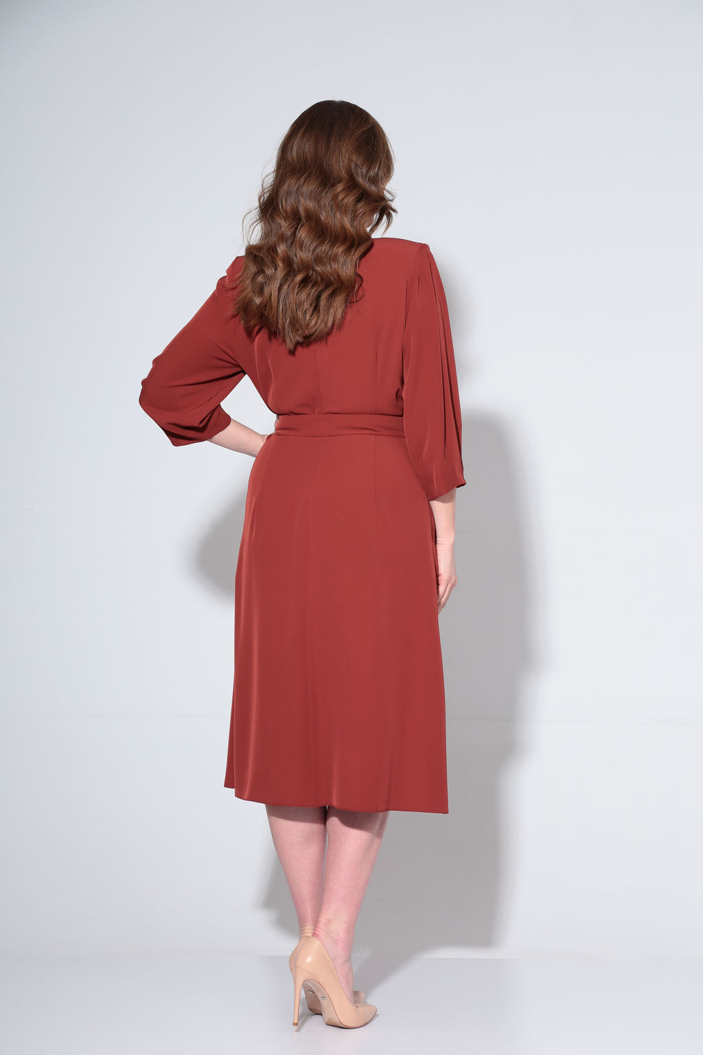 Платье 4026 терракот