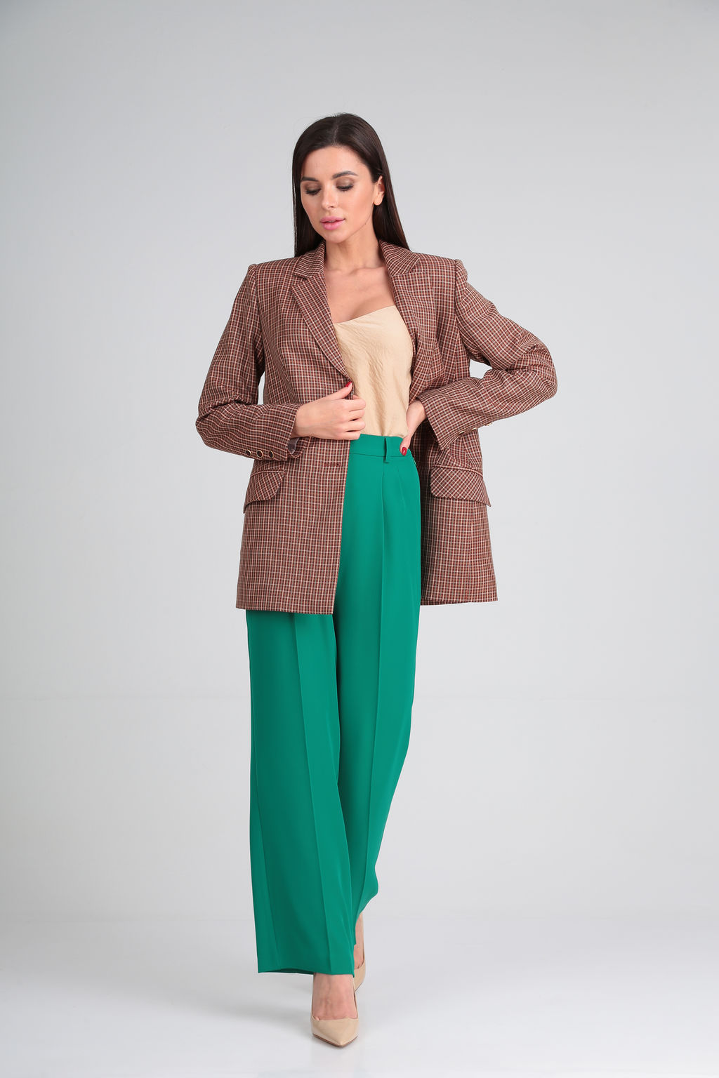 Костюм 4024 зеленый