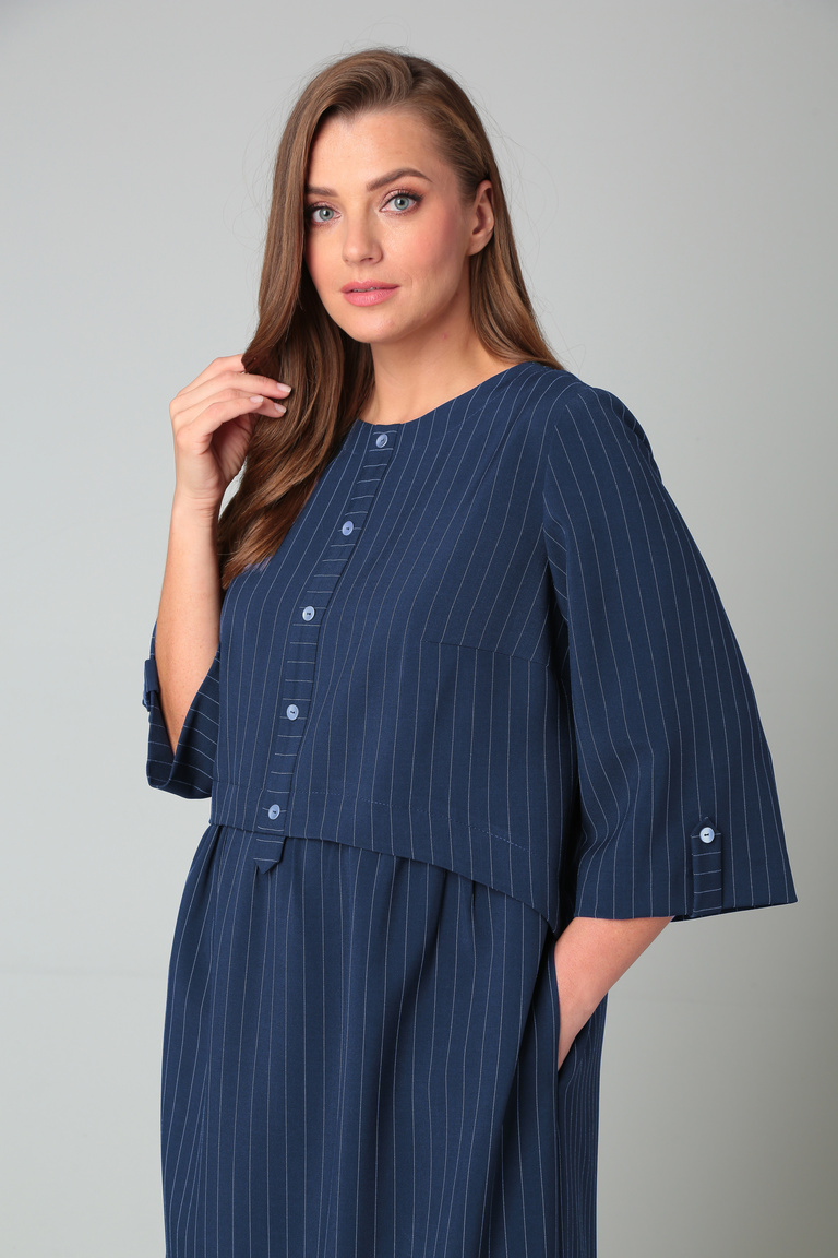 Платье 5295 синий