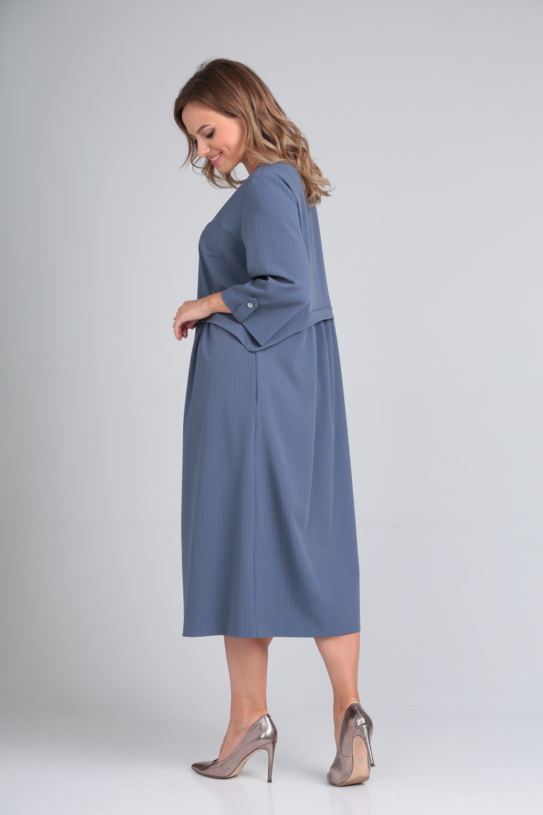 Платье 5295 голубой