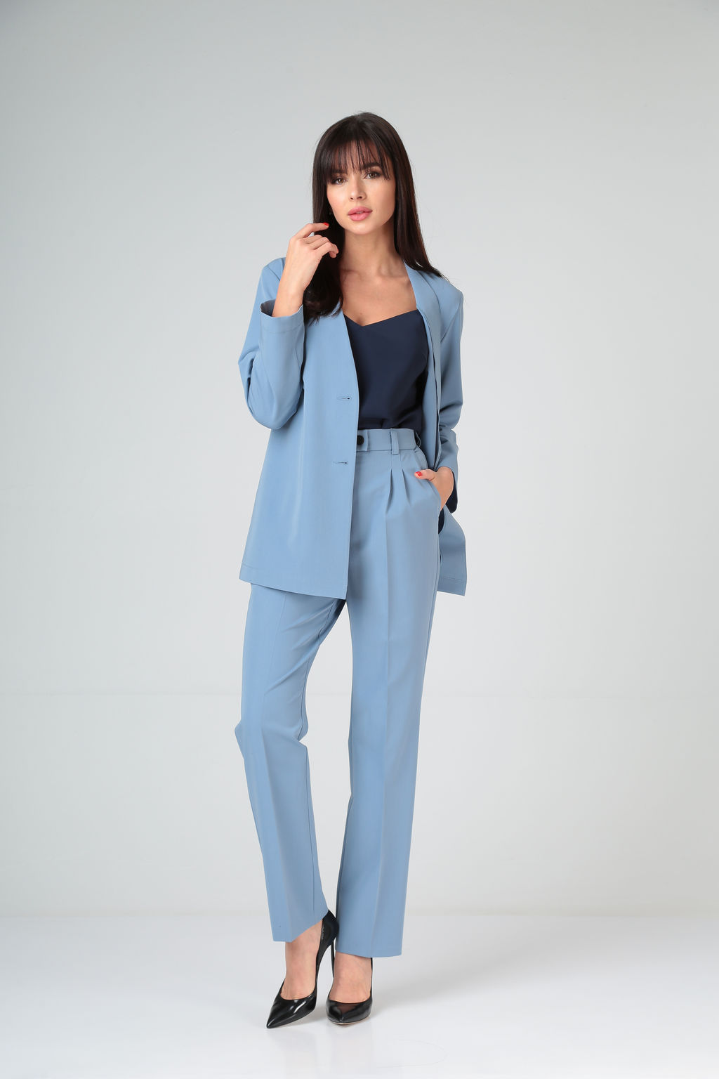 Костюм 4020 голубой