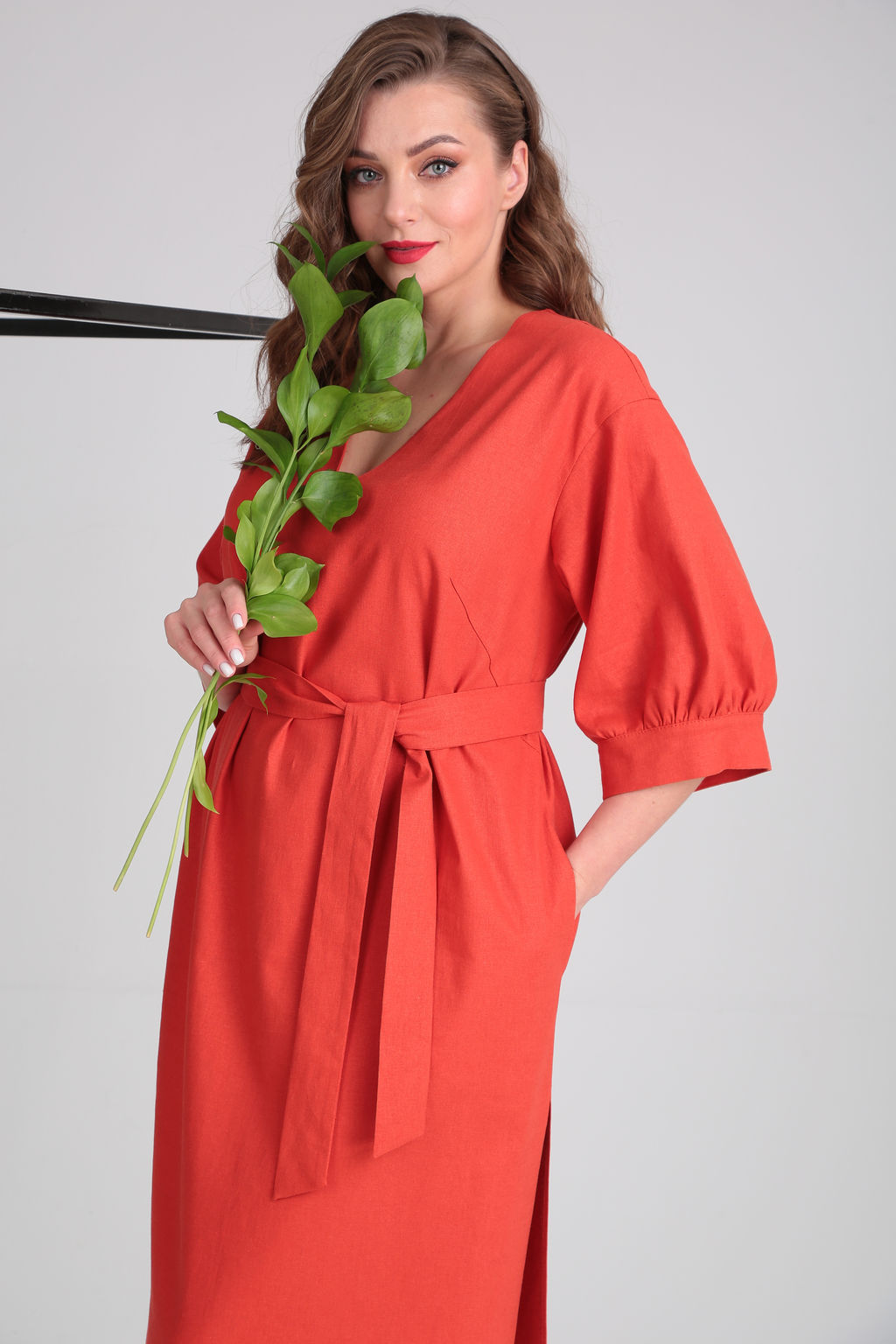 Платье 4044 терракот