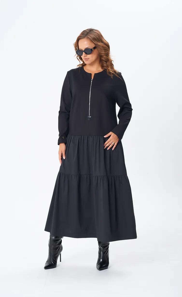 Платье 7875 черный