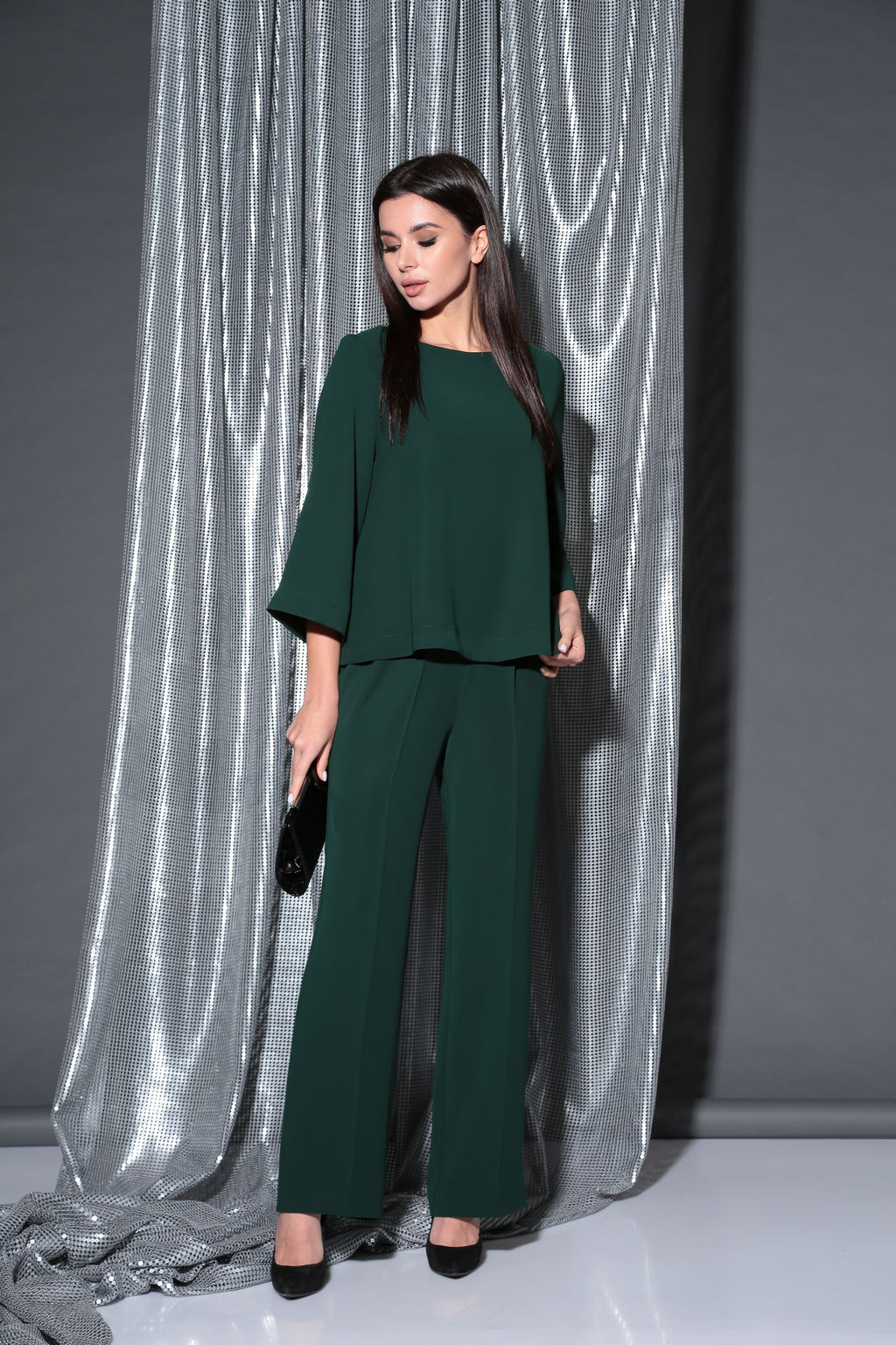 Комплект брючный 4011 зеленый