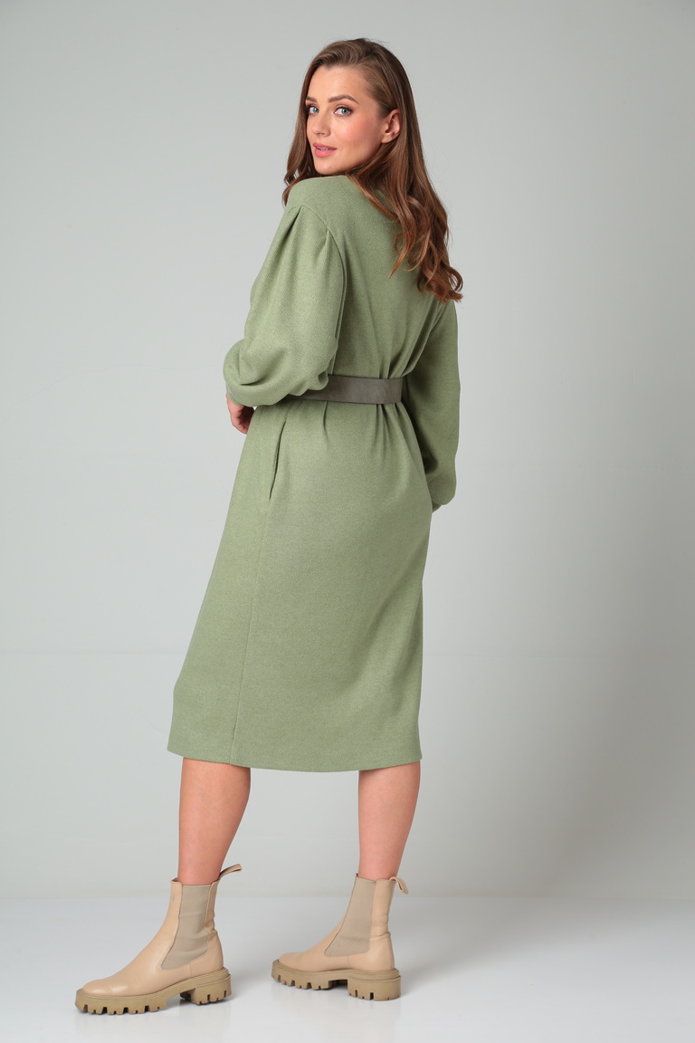 Платье 4061 оливковый