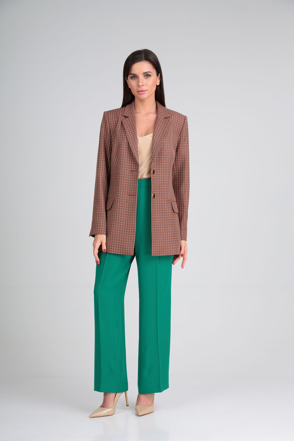 Костюм 4024 зеленый