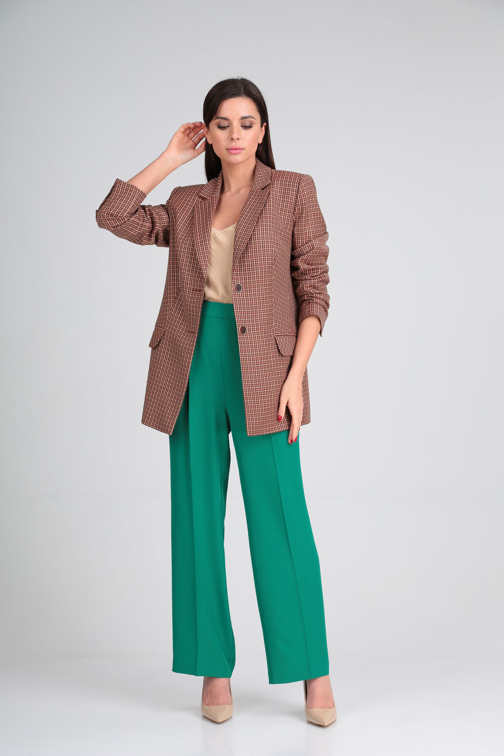 Костюм 4024 зеленый