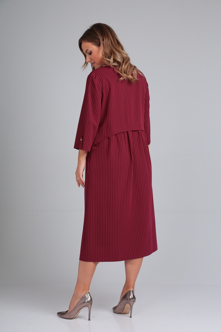 Платье 5295 бордовый