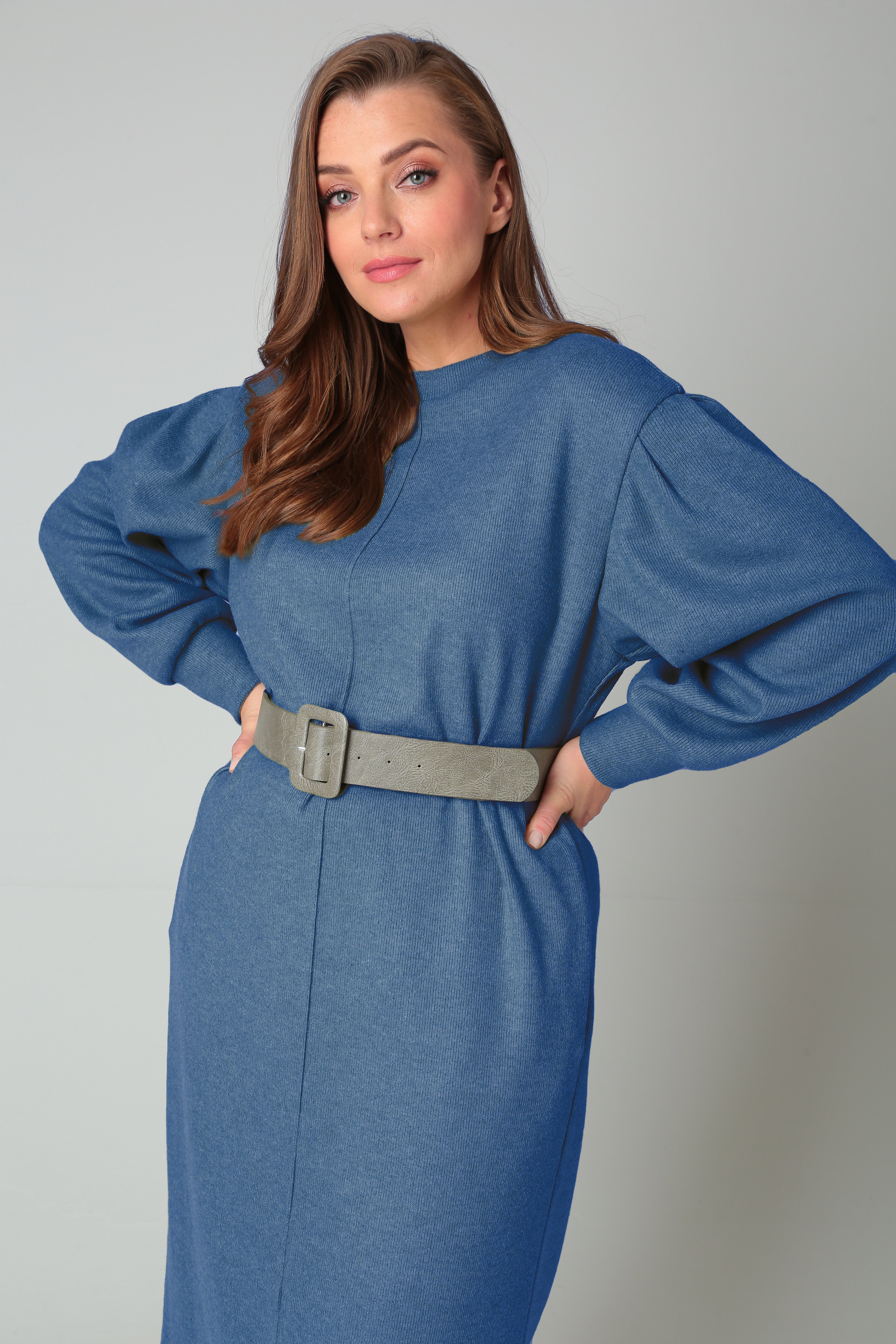 Платье 4061 синий