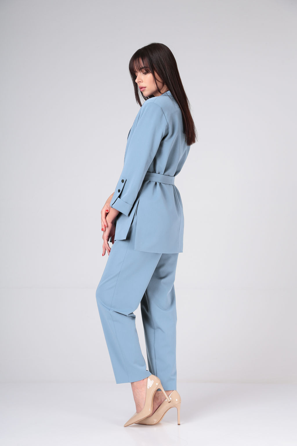 Костюм 4019 голубой