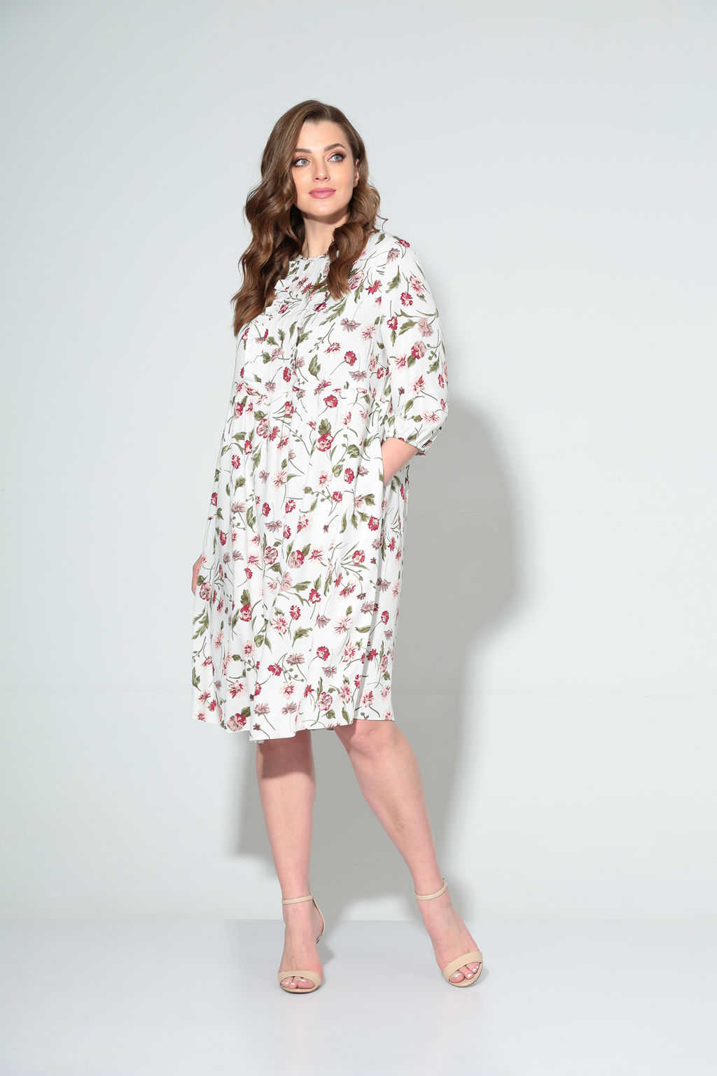 Платье 4028 белый