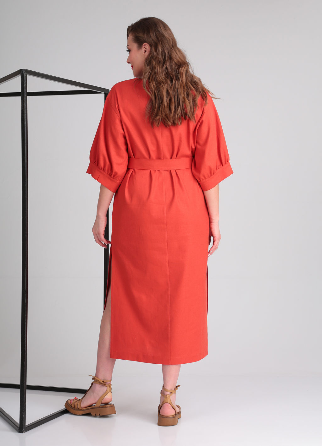 Платье 4044 терракот