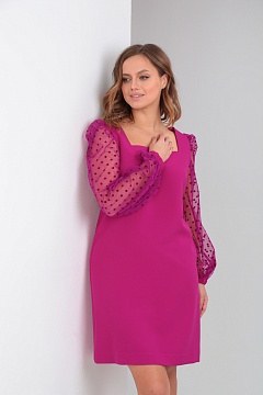 Платье 7610 фуксия