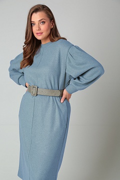 Платье 4061 голубой