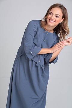 Платье 5295 голубой