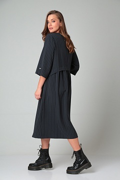 Платье 5295 темно-синий