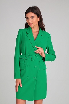 Платье-жакет 4045 зеленый