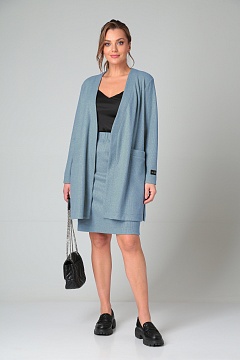 Комплект женский 4062 голубой